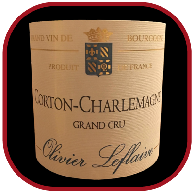 Corton-Charlemagne 2012 le vin du Domaine Olivier Leflaive pour notre blog sur le vin
